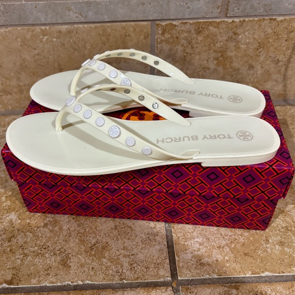 Tory Burch Studded Jelly Sandal- Size 9 - Picture 2 of 8